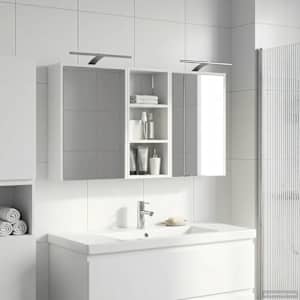 Komplet omaric za kopalnico 3 pcs 116 x 16 x 62,5 cm