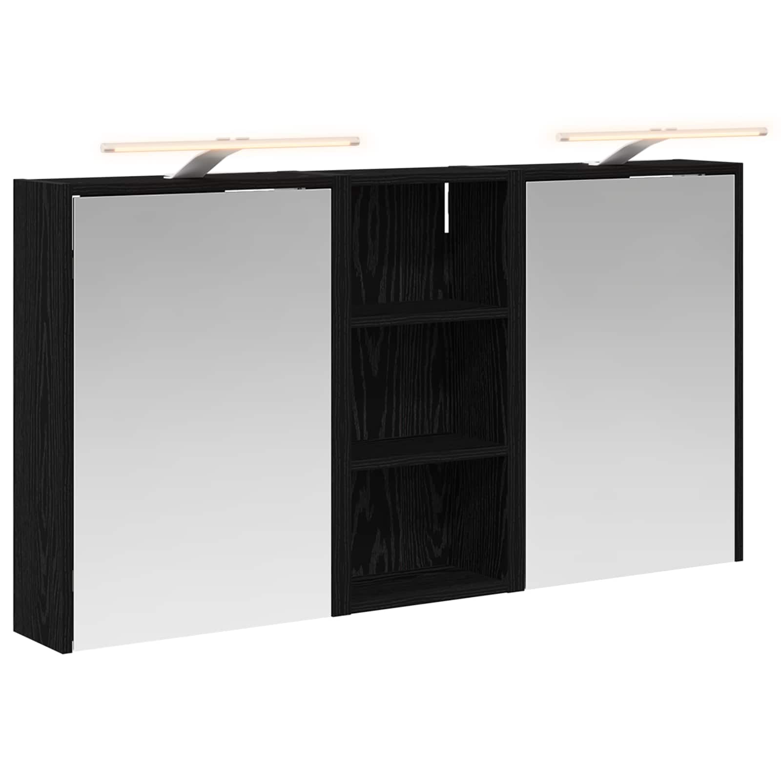 Sada koupelnových skříněk 3 pcs 116 x 16 x 62,5 cm - obrázek 2