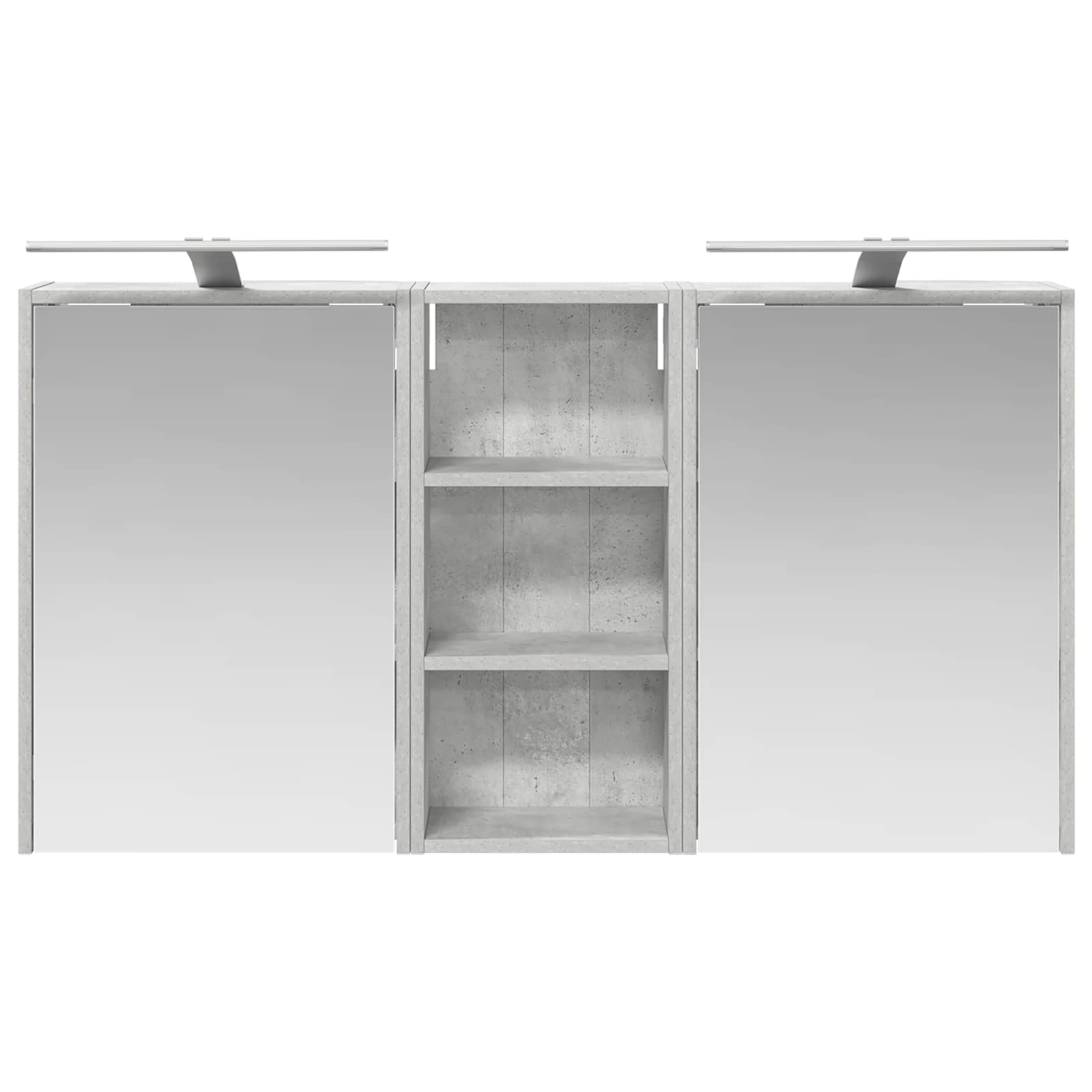 Sada koupelnových skříněk 3 pcs 116 x 16 x 62,5 cm - obrázek 6