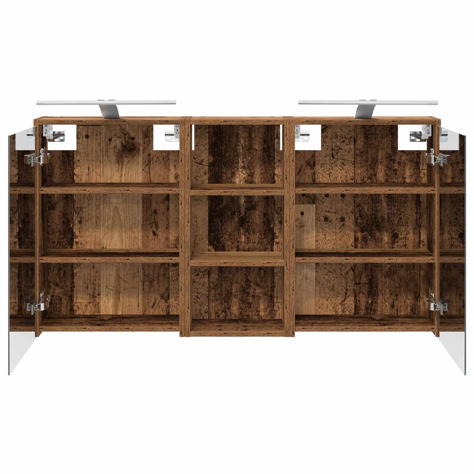 Sada koupelnových skříněk 3 pcs 116 x 16 x 62,5 cm - obrázek 7