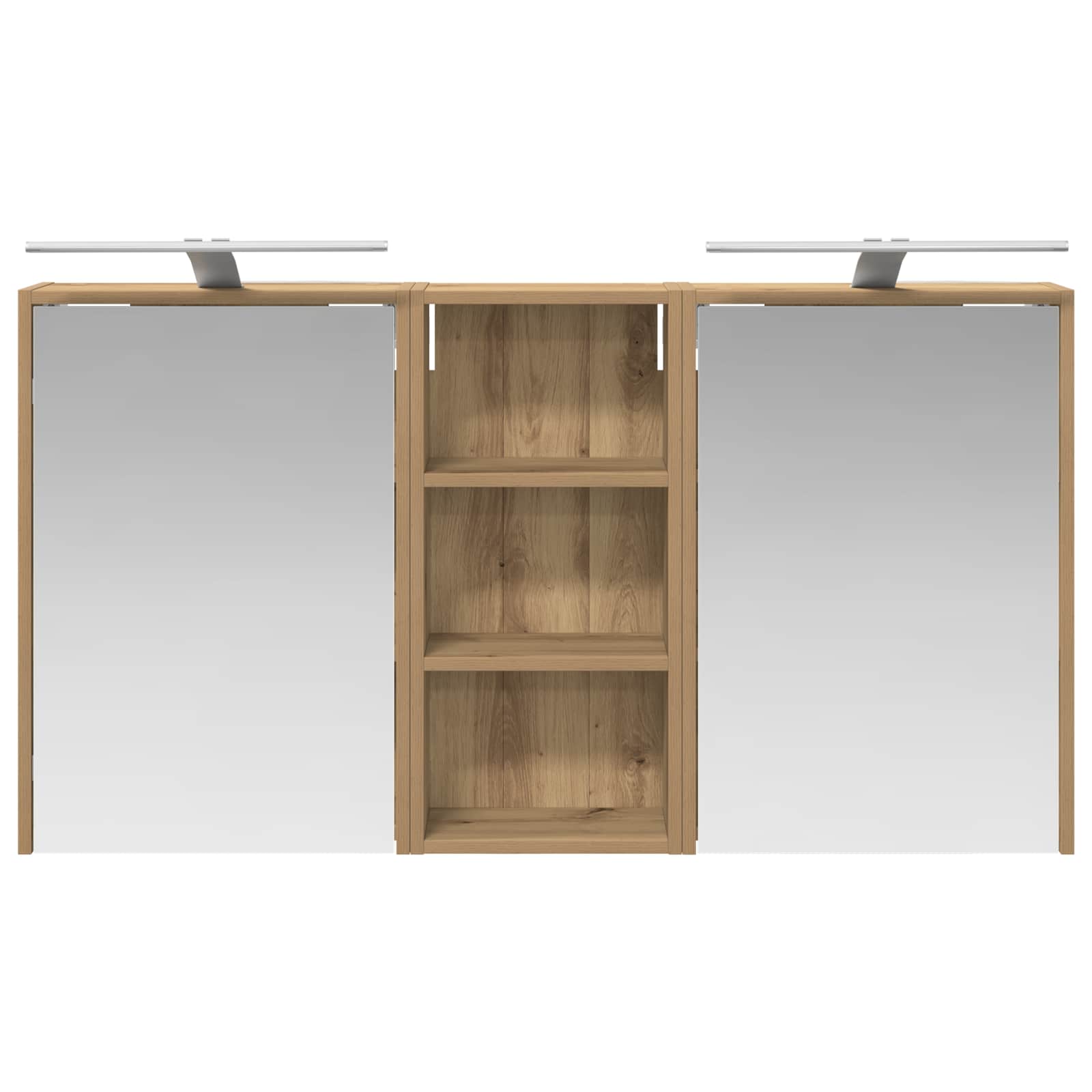 Sada koupelnových skříněk 3 pcs 116 x 16 x 62,5 cm - obrázek 6