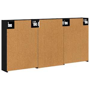 Sada koupelnových skříněk s policí 3 pcs 126 x 16 x 62,5 cm - obrázek 9