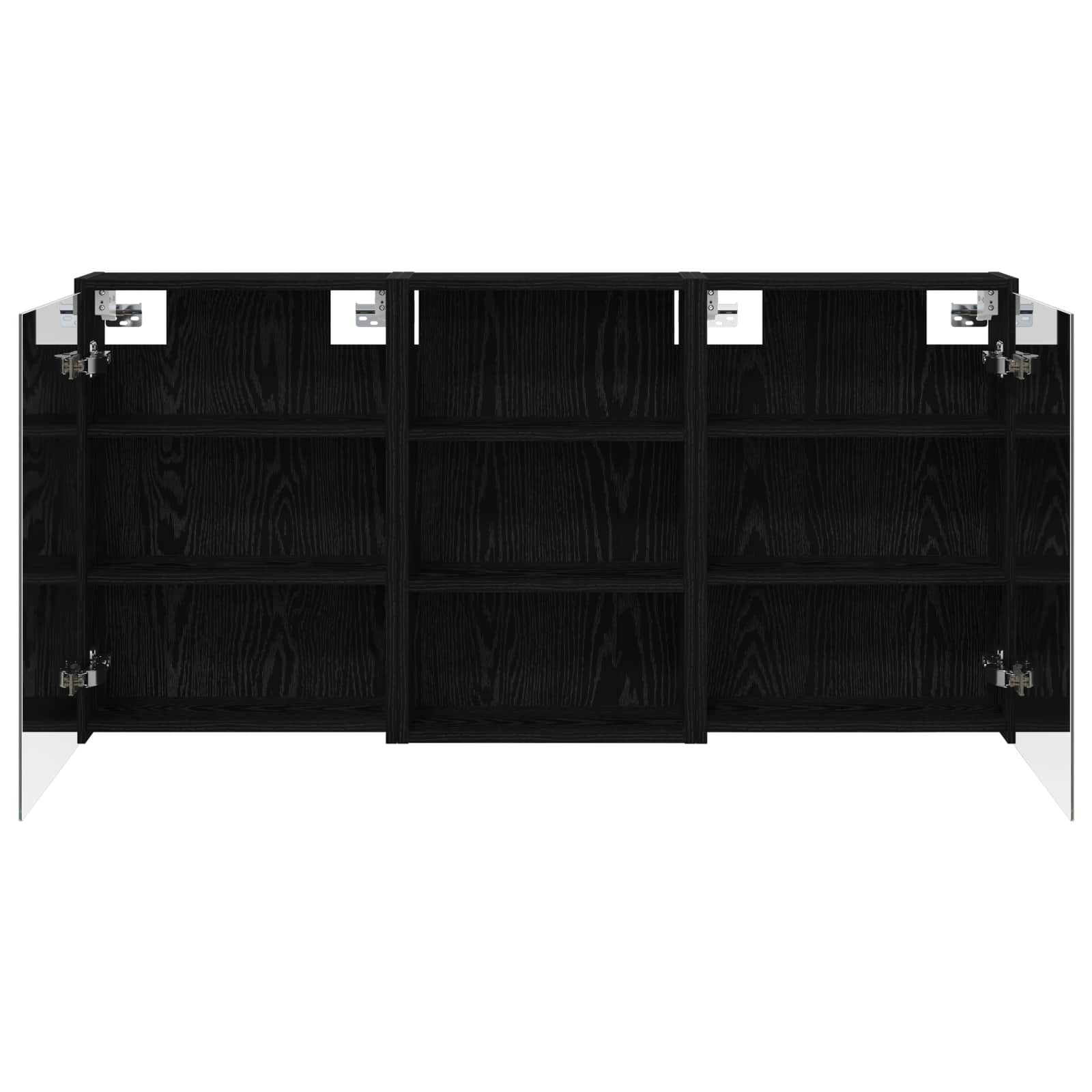 Sada koupelnových skříněk s policí 3 pcs 126 x 16 x 62,5 cm - obrázek 7