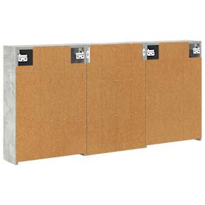 Sada koupelnových skříněk s policí 3 pcs 126 x 16 x 62,5 cm - obrázek 9