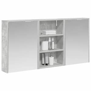 Sada koupelnových skříněk s policí 3 pcs 126 x 16 x 62,5 cm - obrázek 3