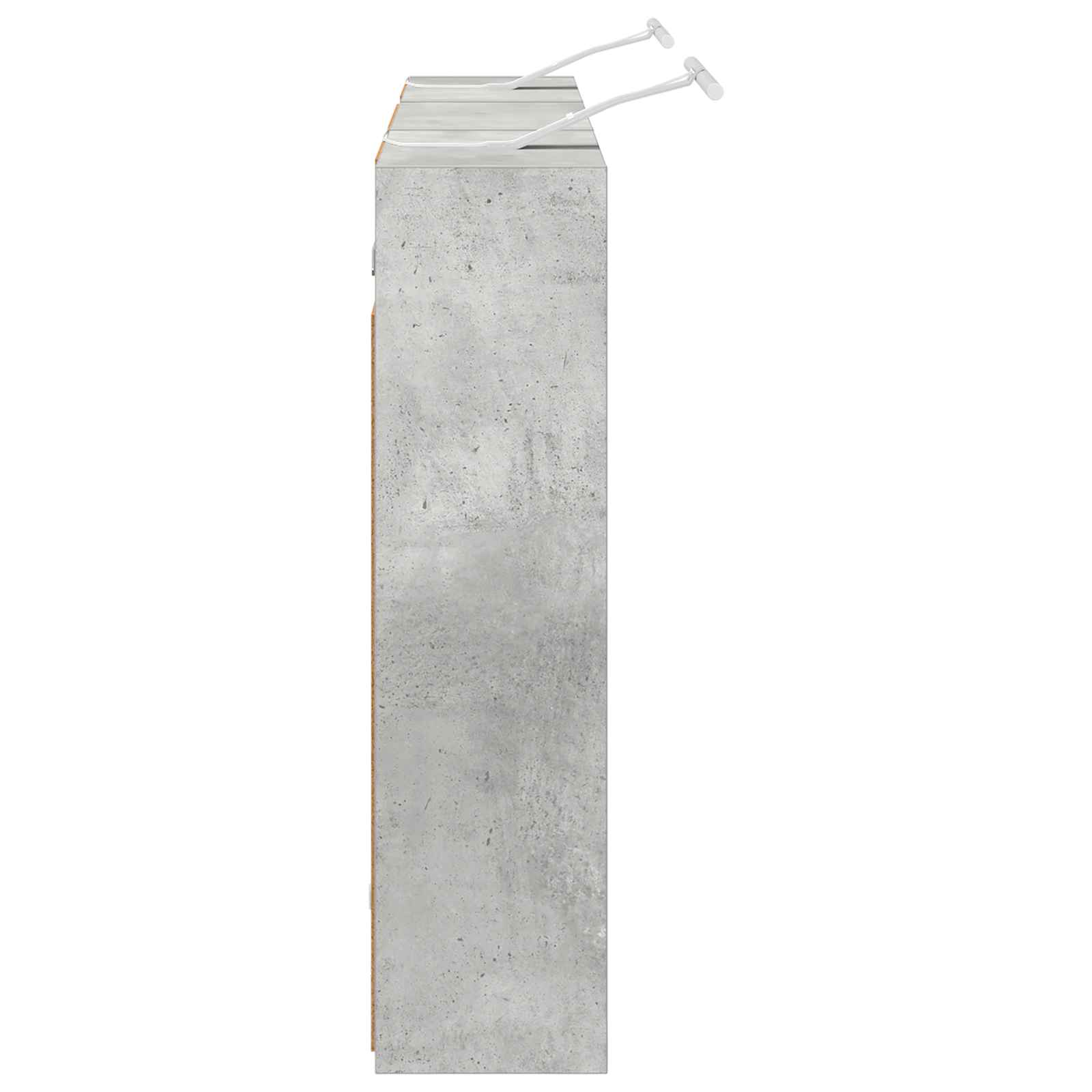 Sada koupelnových skříněk s policí 3 pcs 126 x 16 x 62,5 cm - obrázek 8