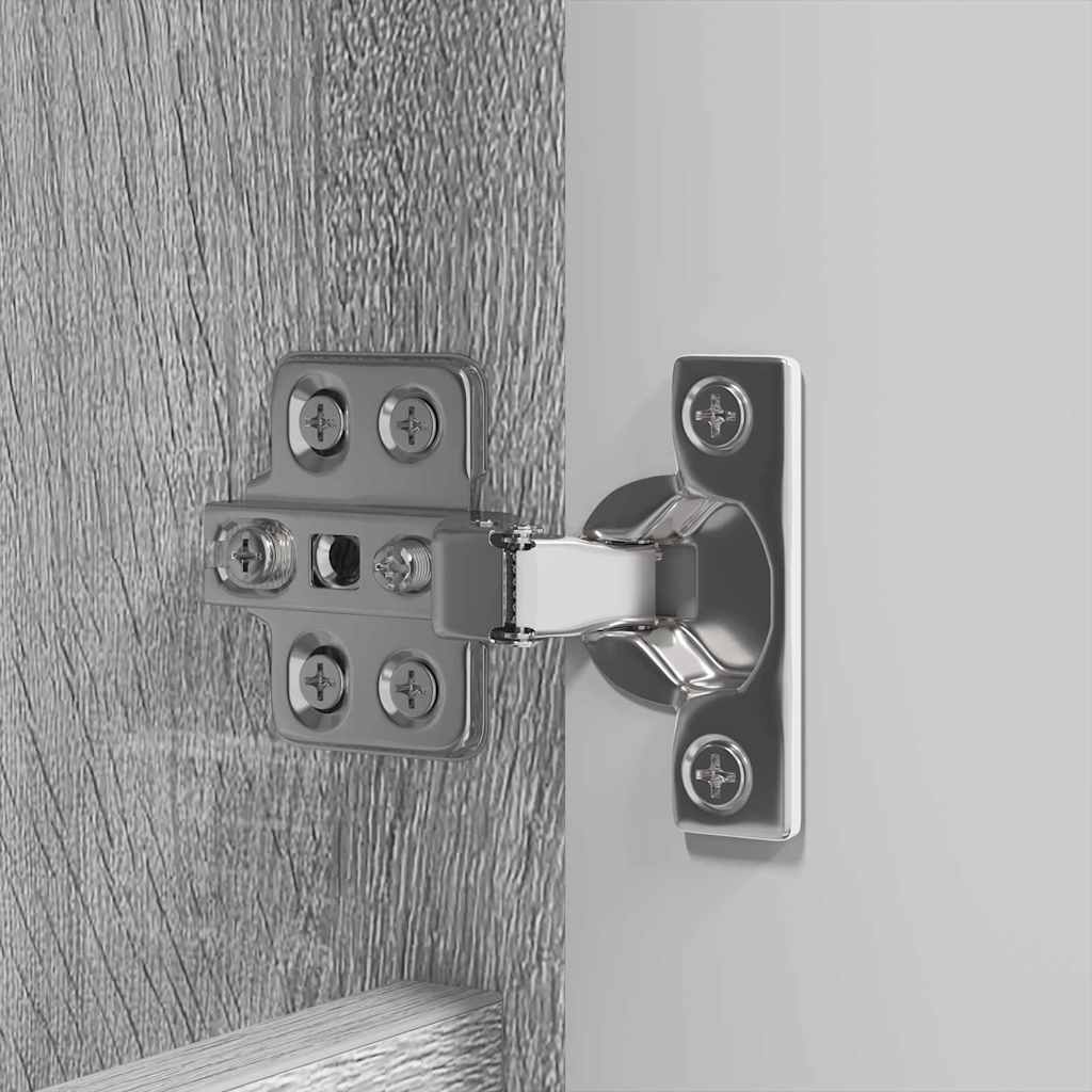 Vannitoa mööbleset sahtliga rattaga 4 pcs Hall Sonoma Tehispuit - Image 10