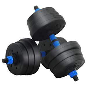 4-v-1 sada činek 30kg Černá a modrá Cement a železný písek - obrázek 4