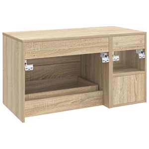 Sada koupelnového nábytku 2 pcs Dub sonoma Kompozitní dřevo - obrázek 6