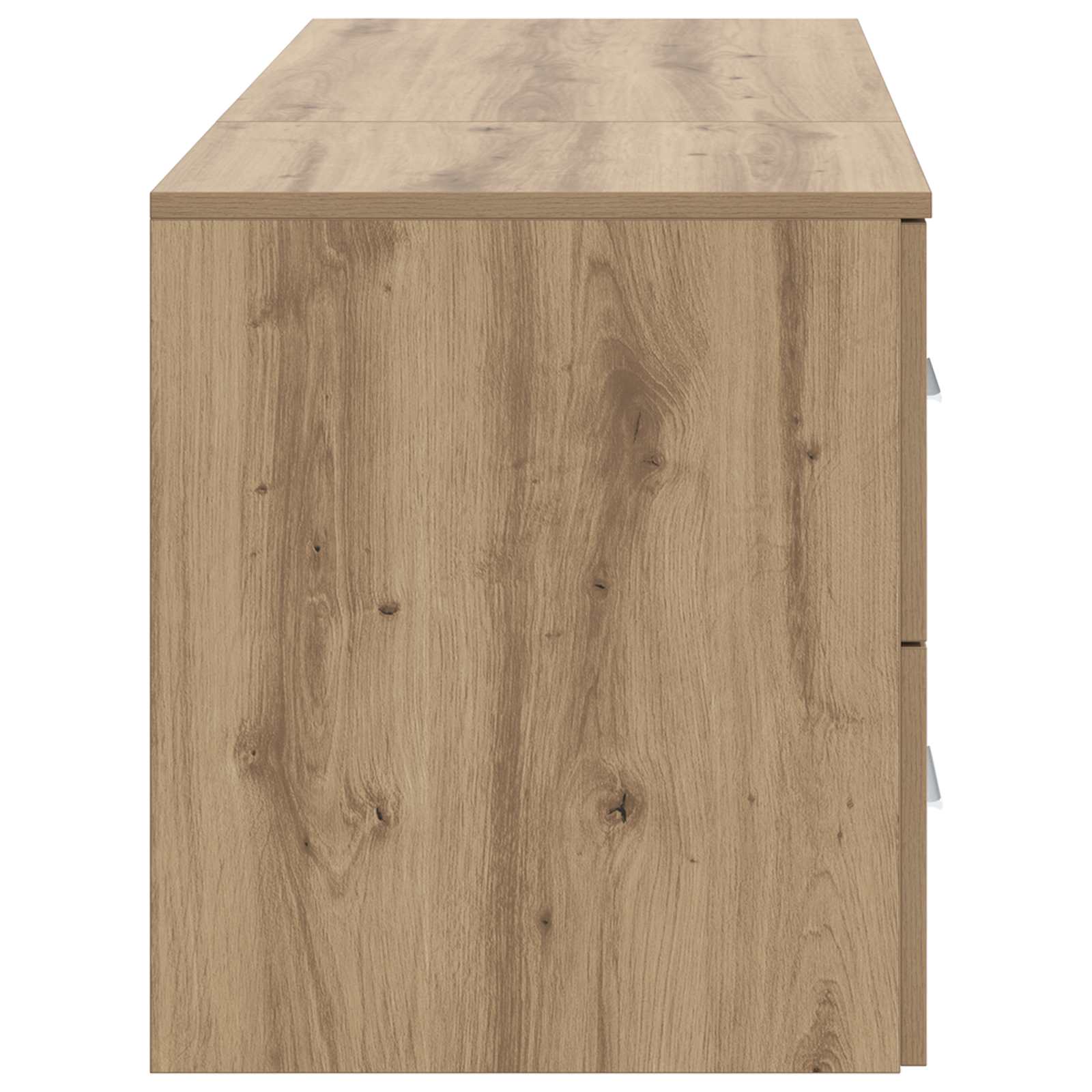 Badkamermeubelset 2 st Artisanaal eiken Bewerkt hout - Afbeelding 4