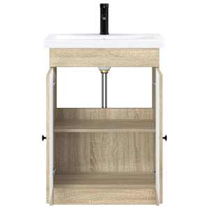 Sada koupelnového nábytku Dub sonoma 78,5 x 37,5 x 81 cm - obrázek 3