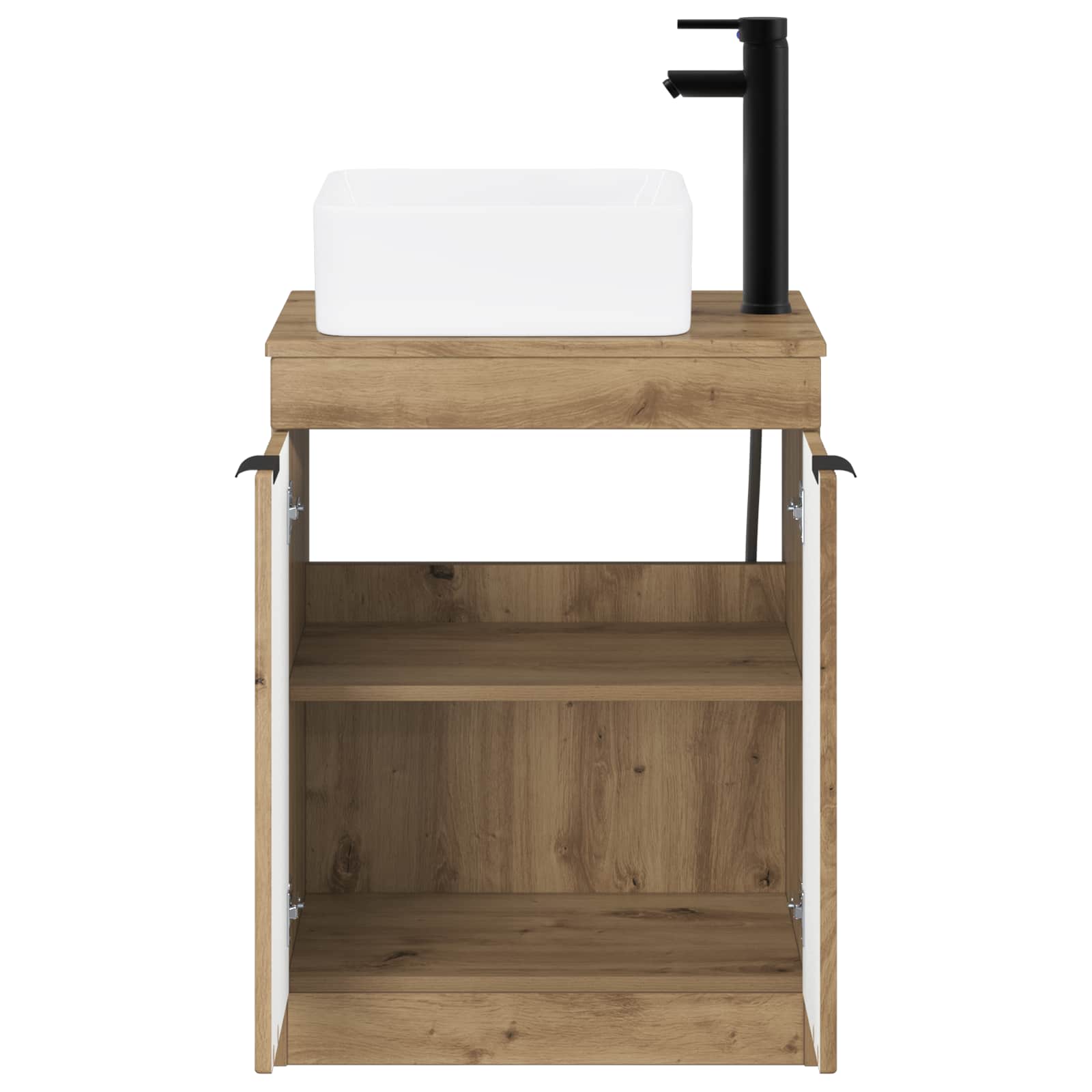 vidaXL Badezimmermöbel-Set Artisan-Eiche Holzwerkstoff – Bild 3