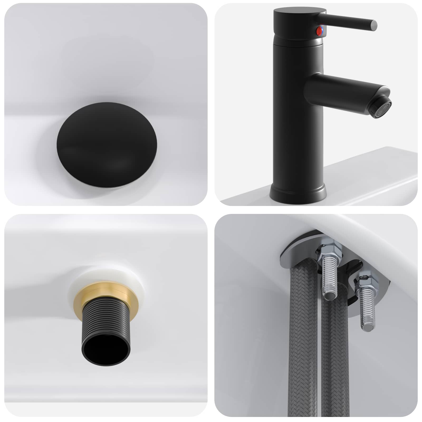 vidaXL Badezimmermöbel-Set Artisan-Eiche Holzwerkstoff – Bild 11
