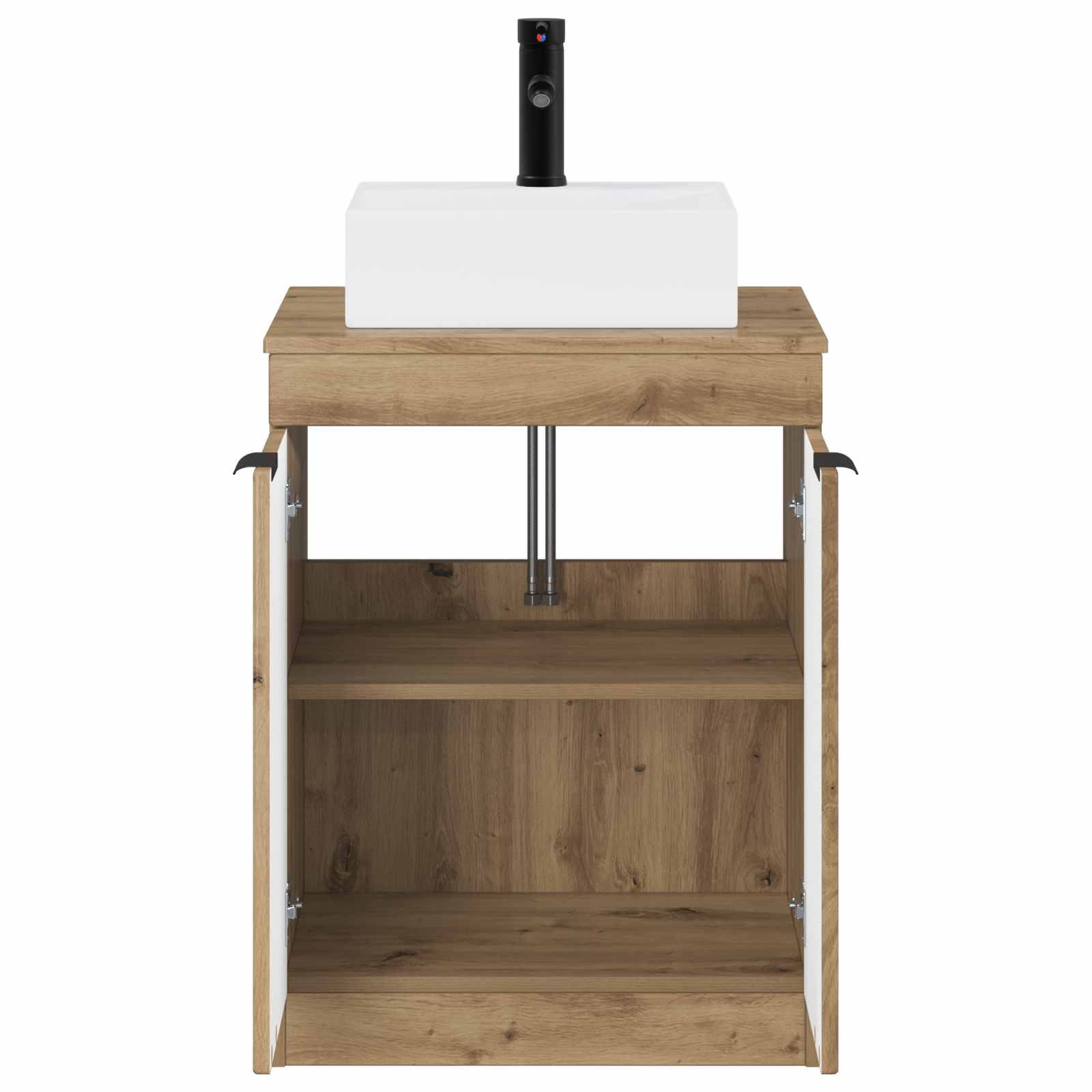 vidaXL Badezimmermöbel-Set Artisan-Eiche Holzwerkstoff – Bild 3