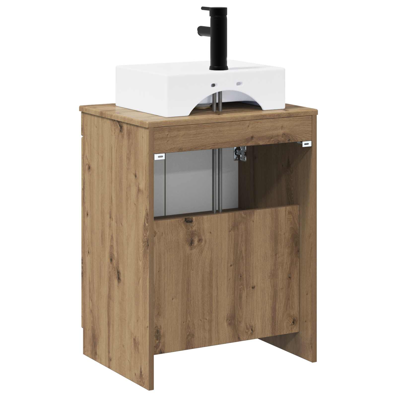 vidaXL Badezimmermöbel-Set Artisan-Eiche Holzwerkstoff – Bild 7