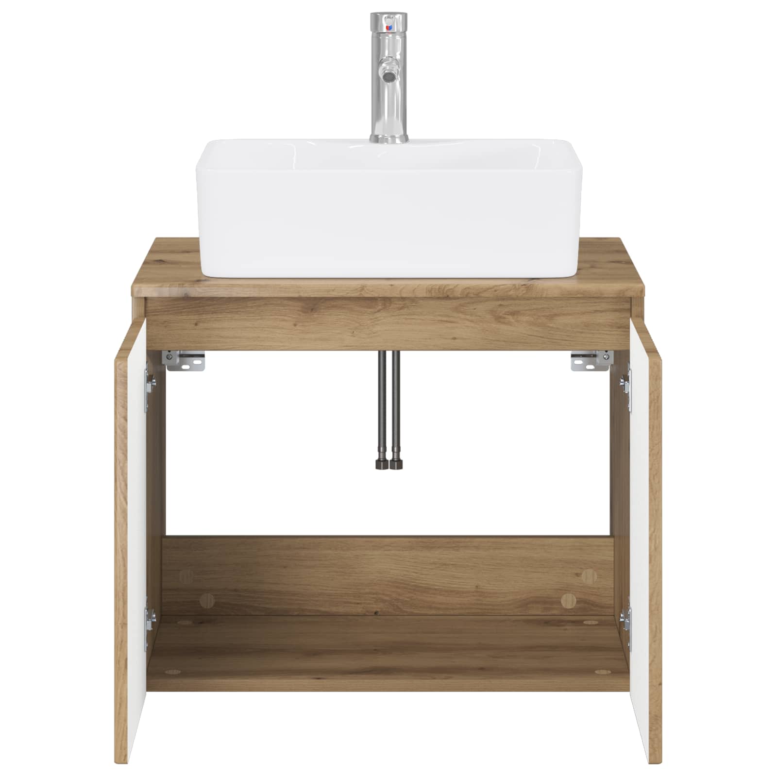 vidaXL Badezimmermöbel-Set Artisan-Eiche Holzwerkstoff – Bild 3