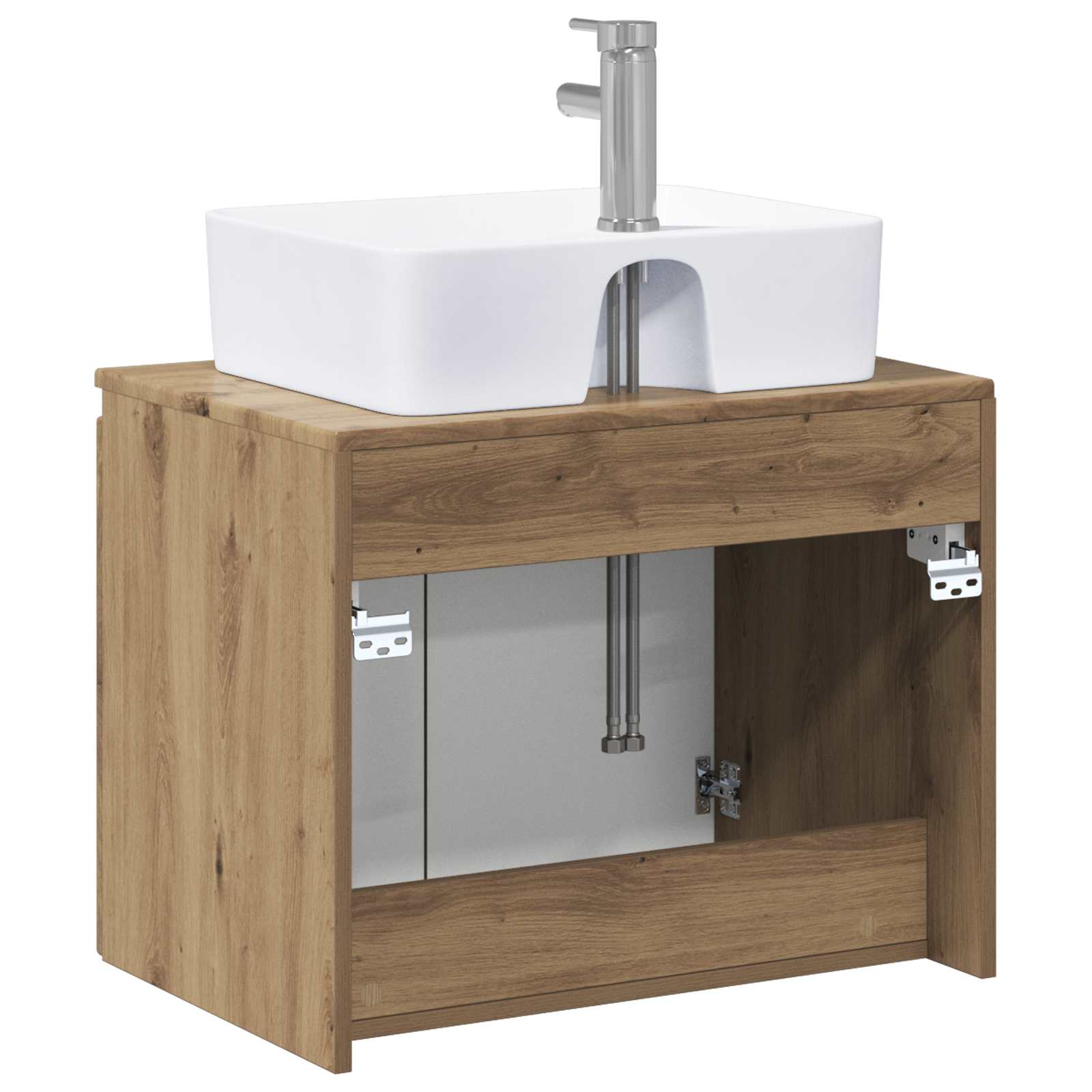 vidaXL Badezimmermöbel-Set Artisan-Eiche Holzwerkstoff – Bild 7