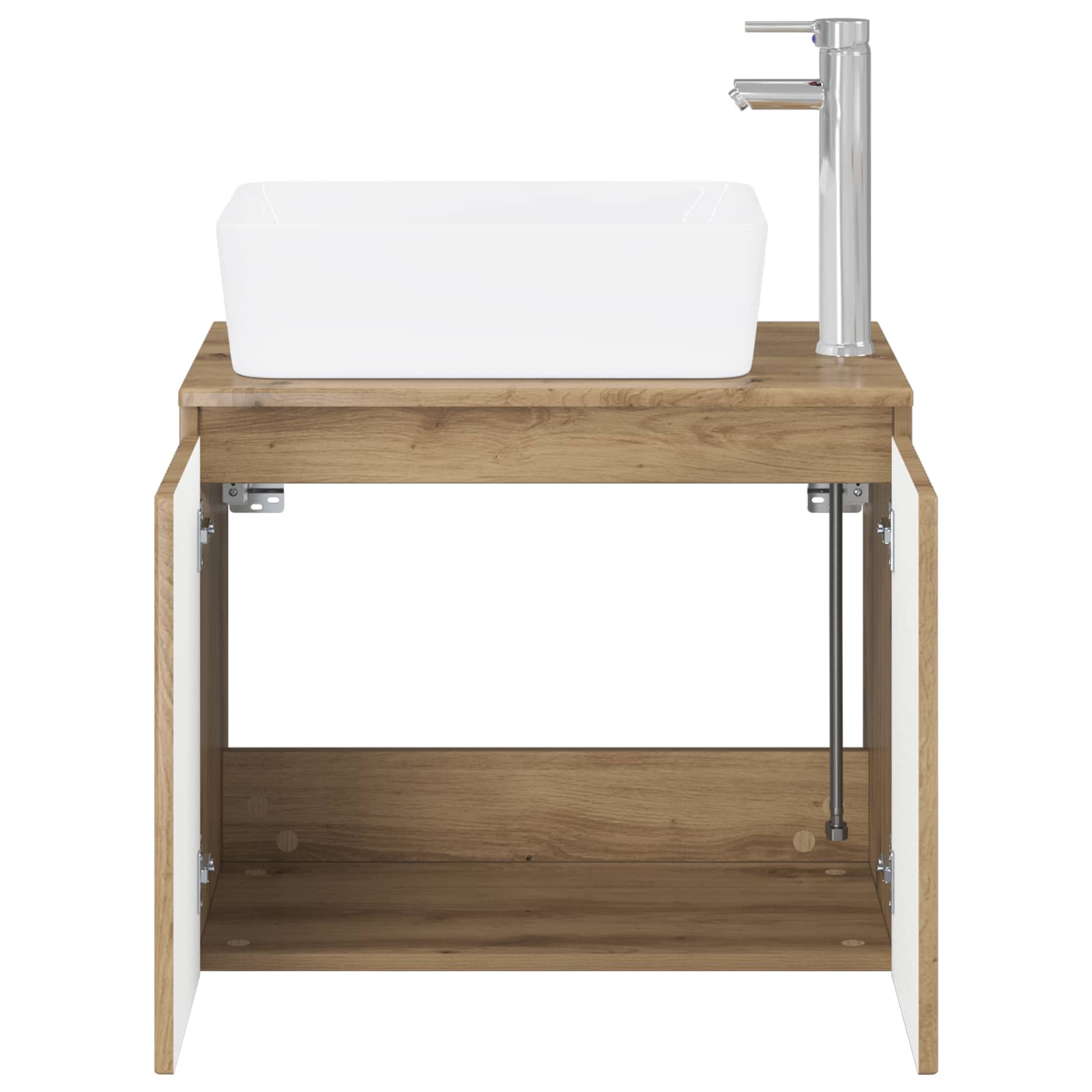 vidaXL Badezimmermöbel-Set Artisan-Eiche Holzwerkstoff – Bild 3