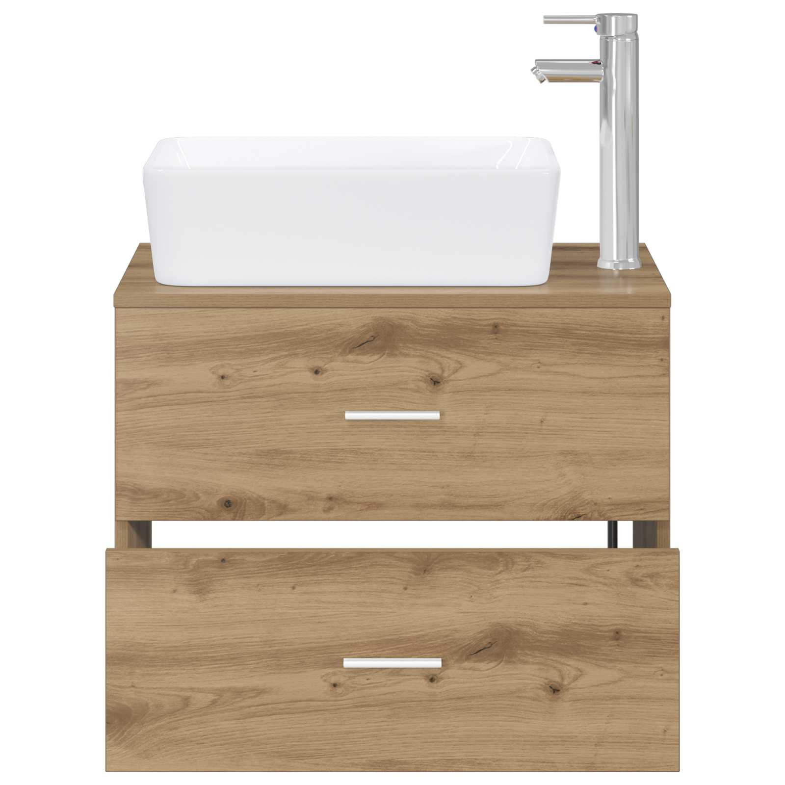 vidaXL Badezimmermöbel-Set Artisan-Eiche Holzwerkstoff – Bild 3