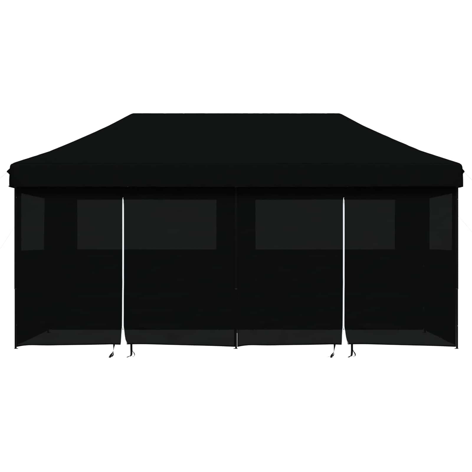 Partytent Zwart 292 x 580 x 315 cm Oxford Stof image 4