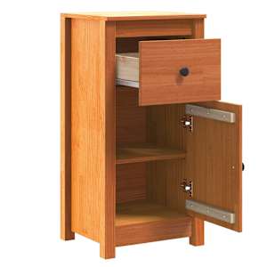 Servírovací skříň 2 pcs Voskově hnědá 39 x 34,5 x 80 cm - obrázek 4