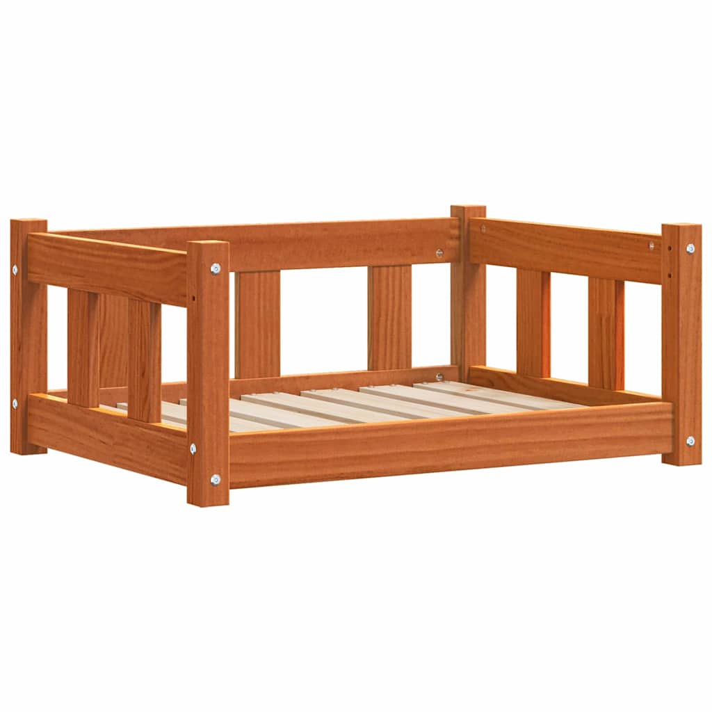 Koiran Peti Vaha ruskea 65,5 x 50,5 x 28 cm Massiivinen mänty