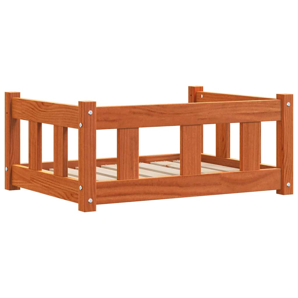 Koiran Peti Vaha ruskea 65,5 x 50,5 x 28 cm Massiivinen mänty - Image 6