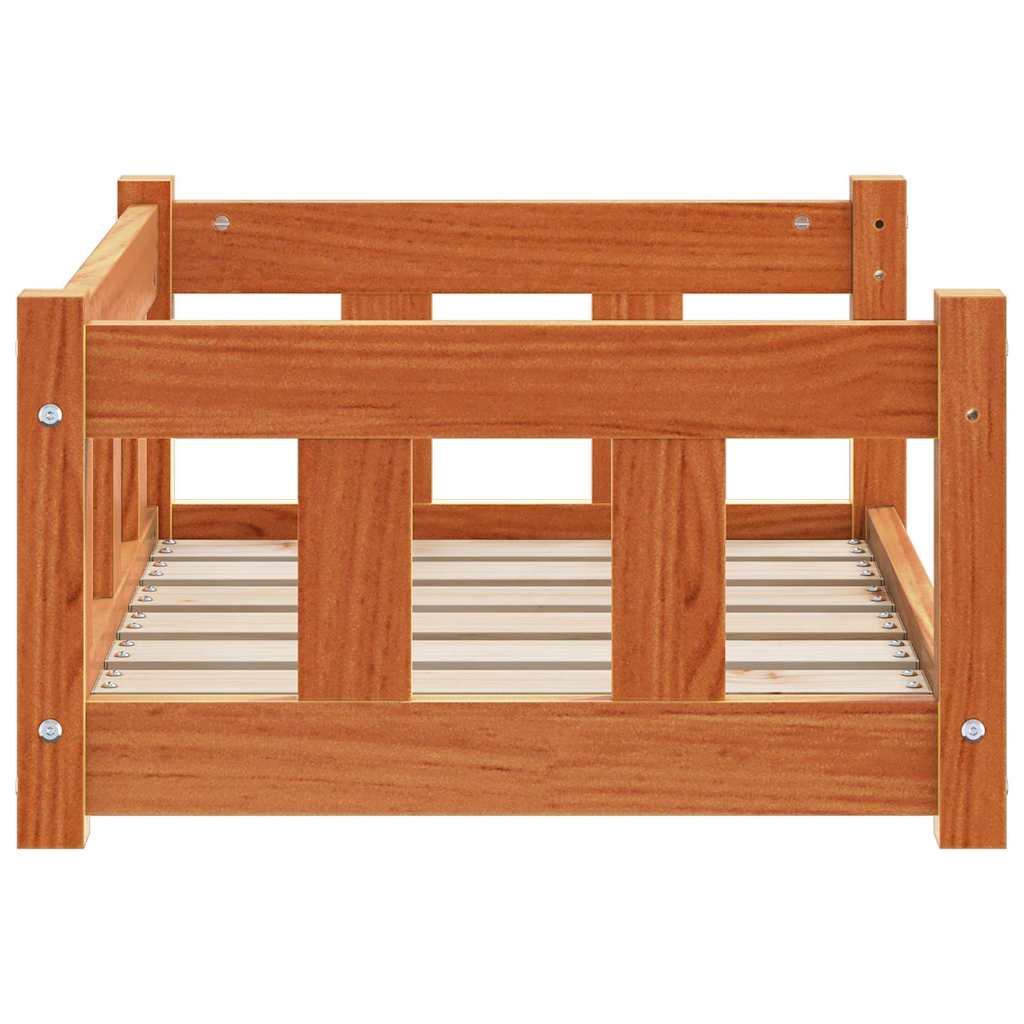 Koiran Peti Vaha ruskea 65,5 x 50,5 x 28 cm Massiivinen mänty - Image 5