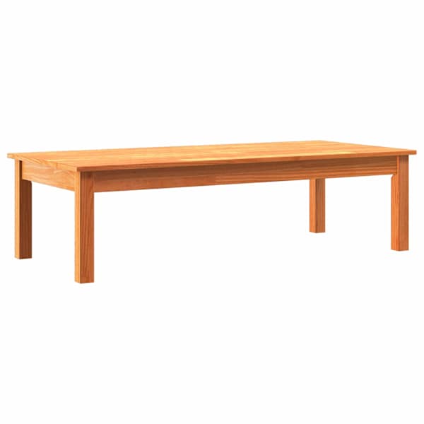 vidaXL Kohvilaud Max Pruun 110 x 50 x 30 cm Tahke m&auml;nd