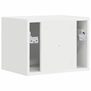 TV wall cabinet Bílá 60 x 31 x 29.5 cm kompozitní dřevo - obrázek 8