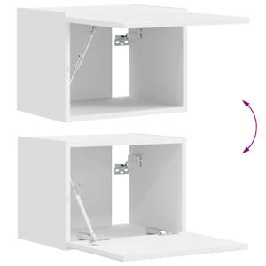 TV wall cabinet Bílá 60 x 31 x 29.5 cm kompozitní dřevo - obrázek 11
