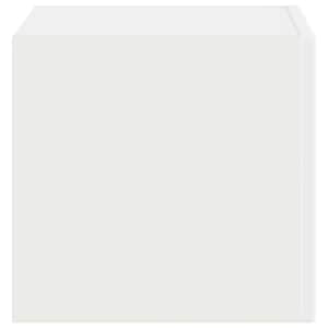 TV wall cabinet Bílá 60 x 31 x 29.5 cm kompozitní dřevo - obrázek 7