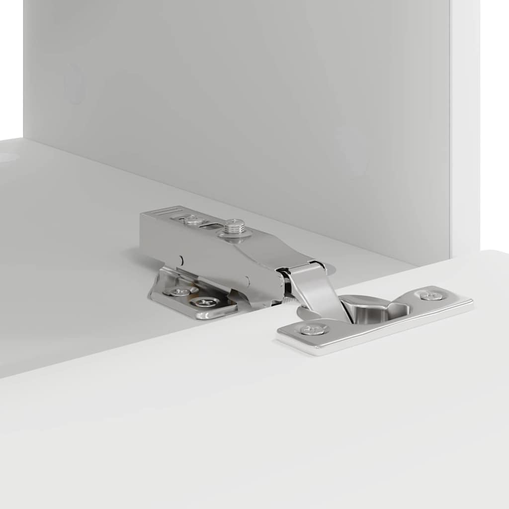 Ντουλάπι Τηλεόρασης Τοίχου 2 pcs Λευκό 60 x 31 x 29.5 εκ - Image 11