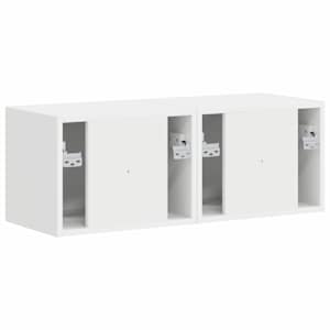 TV wall cabinet 2 pcs Bílá 60 x 31 x 29.5 cm kompozitní dřevo - obrázek 9