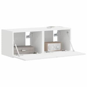 TV wall cabinet 2 pcs Bílá 60 x 31 x 29.5 cm kompozitní dřevo - obrázek 3