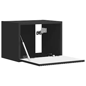 TV wall cabinet Černá 60 x 31 x 29.5 cm kompozitní dřevo - obrázek 5