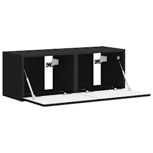TV wall cabinet 2 pcs Černá 60 x 31 x 29.5 cm kompozitní dřevo - obrázek 6