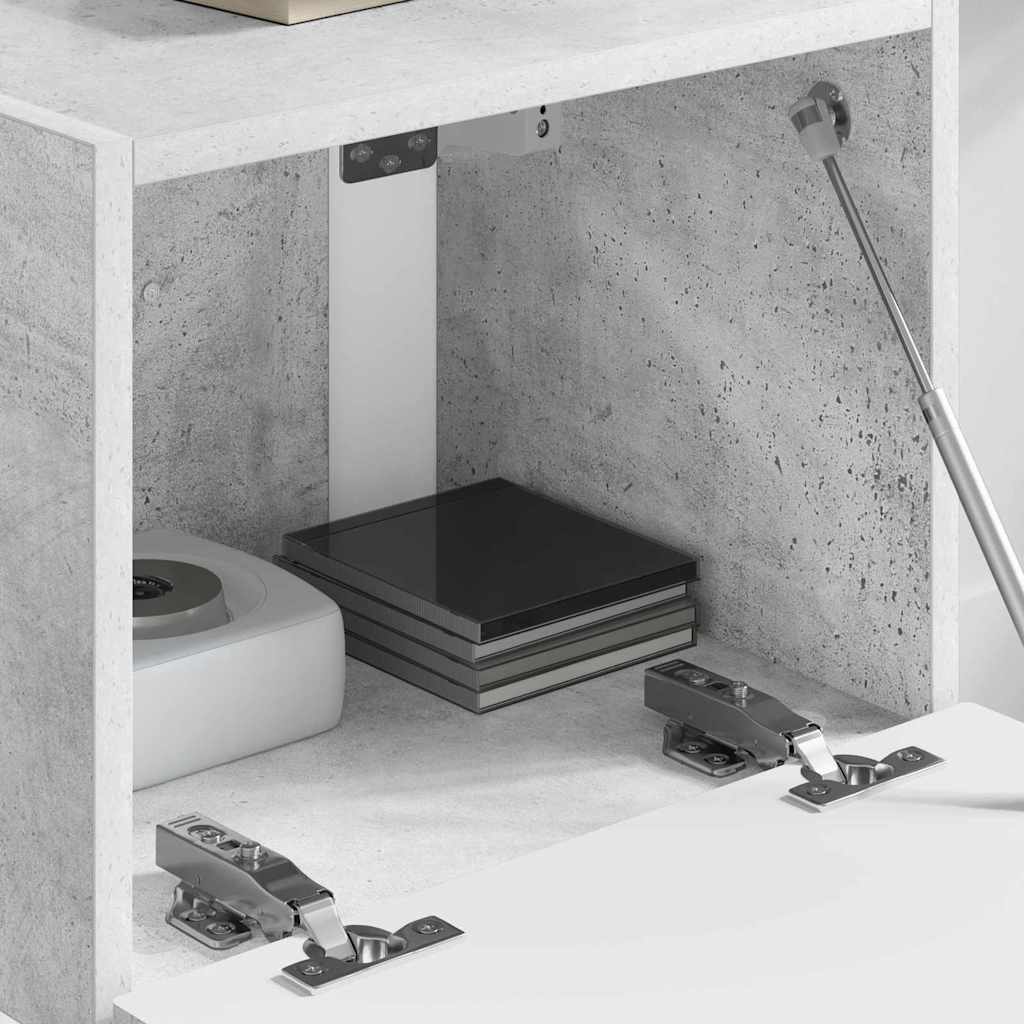 Ντουλάπι Τηλεόρασης Τοίχου Σκυρόδεμα 60 x 31 x 29.5 εκ - Image 4