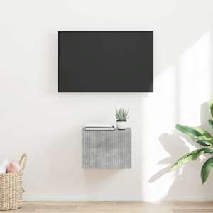 TV wall cabinet Beton 60 x 31 x 29.5 cm kompozitní dřevo - obrázek 1