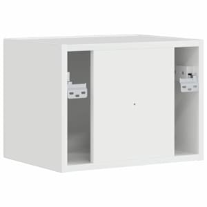 TV wall cabinet Lesklá Bílá 39 x 31 x 29,5 cm kompozitní dřevo - obrázek 8