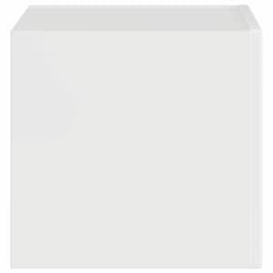 TV wall cabinet Lesklá Bílá 39 x 31 x 29,5 cm kompozitní dřevo - obrázek 7