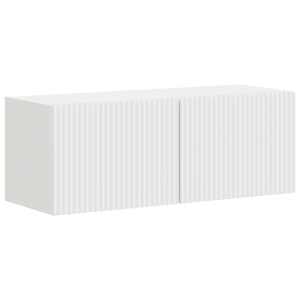 TV wall cabinet Nástěnný 2 pcs Lesklá Bílá 60 x 31 x 29.5 cm - obrázek 2