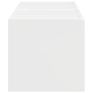 TV wall cabinet Nástěnný 2 pcs Lesklá Bílá 60 x 31 x 29.5 cm - obrázek 8