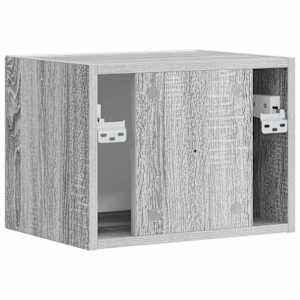TV wall cabinet Šedá Sonoma 60 x 31 x 29.5 cm kompozitní dřevo - obrázek 8