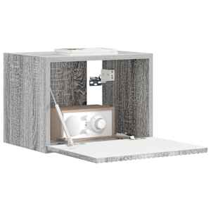TV wall cabinet Šedá Sonoma 60 x 31 x 29.5 cm kompozitní dřevo - obrázek 3