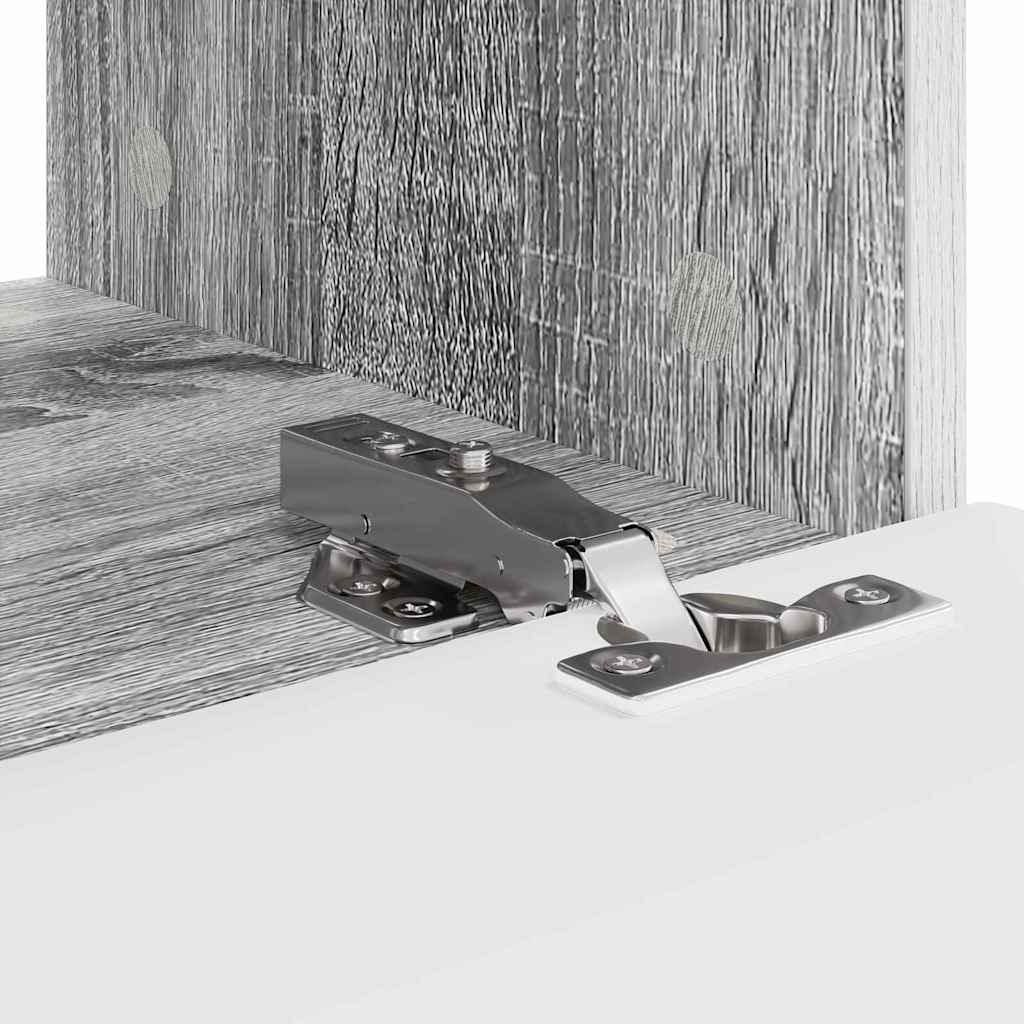 Ντουλάπι Τηλεόρασης Τοίχου Επιτοίχιο 2 pcs Γκρίζο Σονομα - Image 11