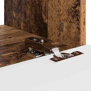TV wall cabinet Nástěnný 2 pcs Staré dřevo 60 x 31 x 29.5 cm - obrázek 11