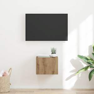 TV stenska omara Oreh 39 x 31 x 29,5 cm Konstruiran les