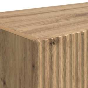 TV wall cabinet 2 pcs Umělecký dub kompozitní dřevo - obrázek 10