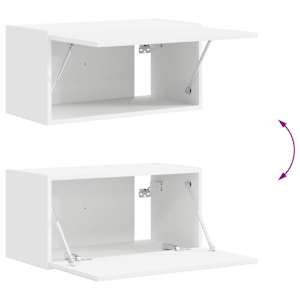 TV wall cabinet 2 pcs Bílá 60 x 31 x 29.5 cm kompozitní dřevo - obrázek 12